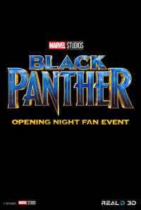 Black Panther Opening Night Fan Event