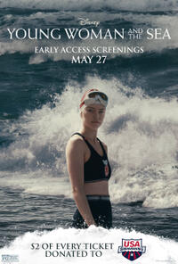 Young Woman and the Sea: Charitable Screening for USA Swimming (2024)
