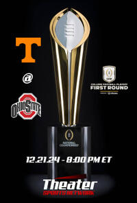 College Football Playoff First Round Game: Tennessee @ Ohio State (2024)