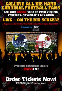 Espn Louisville Cardinals Vs West Virginia Mountaineers Movie