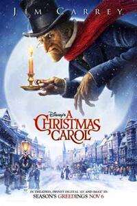 Disney's A Christmas Carol in Disney Digital 3D Movie Poster