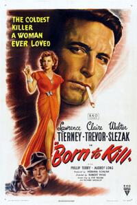 Born to Kill / Odds Against Tomorrow Movie Poster