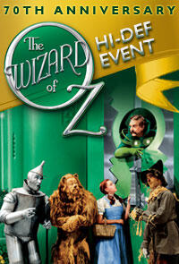 The Wizard of Oz 70th Anniversary Hi-Def Event Movie Poster