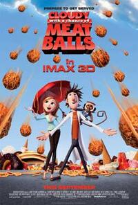 Cloudy With a Chance of Meatballs: An IMAX 3D Experience Movie Poster