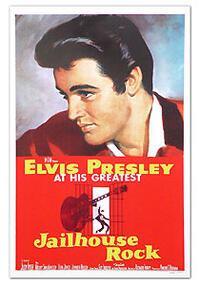 Elvis '56 / Jailhouse Rock Movie Poster