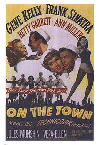 On The Town / Anchors Aweigh Movie Poster