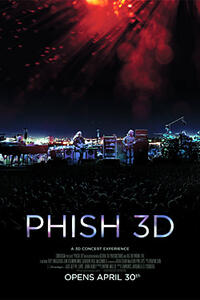Phish 3D Movie Poster
