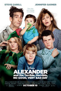Alexander and the Terrible, Horrible, No Good, Very Bad Day Movie Poster