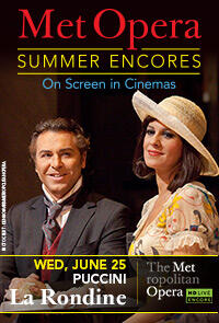 La Rondine Met Summer Encore  Movie Poster