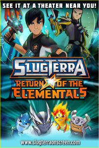 SlugTerra: Return of the Elementals Movie Poster