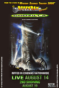 Rifftrax Live: Godzilla Movie Poster