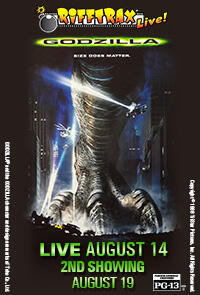 Rifftrax Live: Godzilla 2nd Showing Movie Poster
