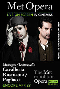 The Metropolitan Opera: Cavalleria Rusticana/Paliacci Encore Movie Poster