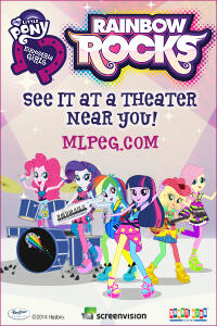 My Little Pony Equestria Girls: Rainbow Rocks Movie Poster