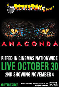 RiffTrax Live: Anaconda 2nd Showing Movie Poster
