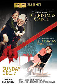 TCM Presents: A Christmas Carol / Christmas in Connecticut Movie Poster