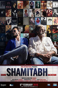 Shamitabh Cast And Crew Cast Photos And Info Fandango Released, 'shamitabh' stars amitabh bachchan, dhanush, akshara haasan, abhinaya the movie has a runtime of about 2 hr 15 min, and received a user score of 63 (out of 100) on tmdb, which compiled. shamitabh cast and crew cast photos