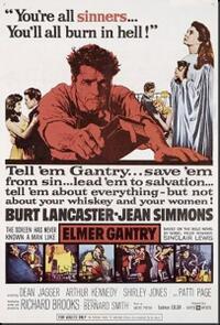 Elmer Gantry Movie Poster