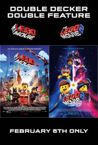 The LEGO Movie: Double Decker Double Feature Movie Poster
