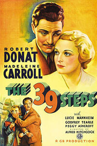 THE 39 STEPS / CONFIDENTIALLY YOURS Movie Poster