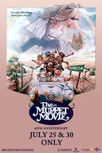 The Muppet Movie 40th Anniversary Movie Poster