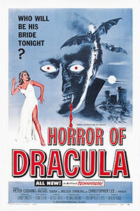 Double Feature: HORROR OF DRACULA / THE TIME MACHINE Movie Poster