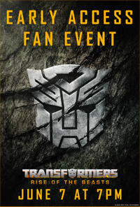 Transformers: Rise of the Beasts IMAX Early Access (2023) movie poster