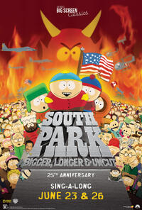 South Park: Bigger, Longer, & Uncut 25th Anniversary movie poster