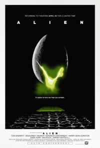 Alien 45th Anniversary Re-Release (2024) Poster