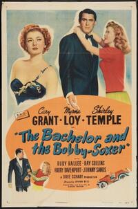 The Bachelor and the Bobby-Soxer Movie Poster