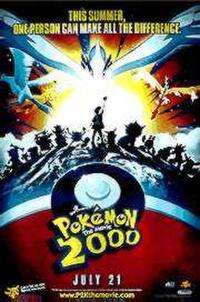Pokémon the Movie 2000: The Power of One Movie Poster