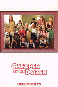 Cheaper by the Dozen (2003) Movie Poster