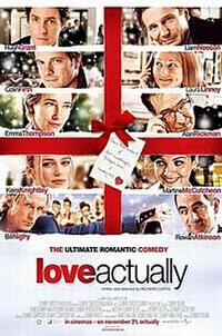 Love Actually - Open Captioned Movie Poster