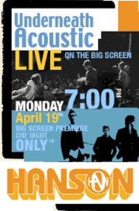 Hanson Concert Movie Poster