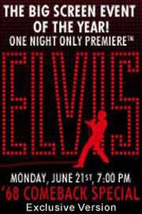 Elvis Concert Movie Poster