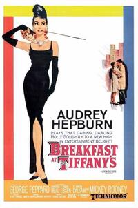 Poster art for "Breakfast at Tiffany's."