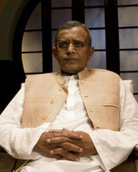Mithun Chakraborty as Manikdas 'Nanaji' Gupta in "Guru."