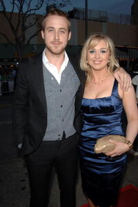 "Fracture" star Ryan Gosling and sister Mandi at the L.A. premiere.