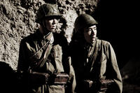 Ryo Kase and Kazunari Ninomiya in "Letters from Iwo Jima."