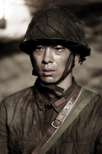 Ryo Kase as Shimizu in "Letters from Iwo Jima."