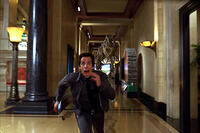 Ben Stiller runs from the Dino display in "Night at the Museum." 