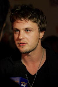 Actor Michael Pitt at the premiere of "Silk" during the Toronto International Film Festival 2007.