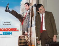 Actor Rowan Atkinson at a photocall in Spain for "Mr. Bean's Holiday."