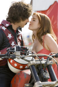 Andy Samberg and Isla Fisher in "Hot Rod."