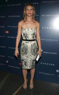 "Evening" star Claire Danes at the N.Y. premiere.