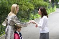 Laura Linney, Nicholas Art and Scarlett Johansson in "The Nanny Diaries."