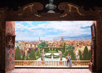 Douglas W. Schmidt’s set model for a scene from Gianni Schicchi in "Il Trittico."