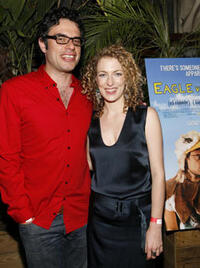 "Eagle vs. Shark" stars Jemaine Clement and Loren Horsley at the after party for the N.Y. premiere.