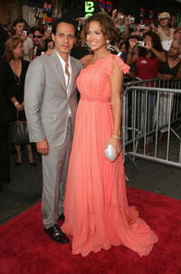 "El Cantante" stars Marc Anthony and Jennifer Lopez at the N.Y. premiere.