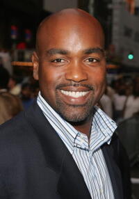 Baseball player Carlos Delgado at the N.Y. premiere of "El Cantante."